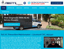Tablet Screenshot of airconditioningrepairbrandonfl.com